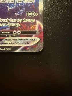 The Pokemon Company Pokemon TCG Vaporeon VMAX SWSH182 Promo Holo English 2021 - Image 3