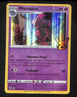 Mismagius 059 Rare Pokemon Astral Radiance 189 2022 Holo Trick or Trade - Image 1