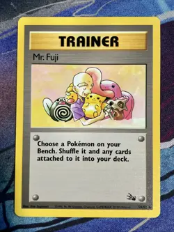 Pokemon 1999 Fossil Unlimited: Mr. Fuji (58/62) LP - Image 1