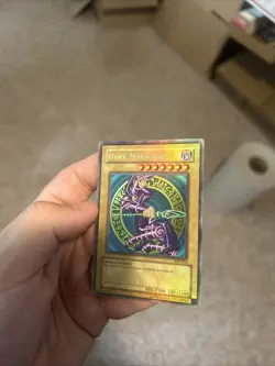 Yugioh Misprint Holo Bleed Dark Magician SDY MP - Image 3