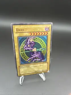 Yugioh Misprint Holo Bleed Dark Magician SDY MP - Image 5