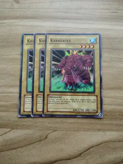 Yu-Gi-Oh! - Kabazauls 3X - Full Playset - Image 1