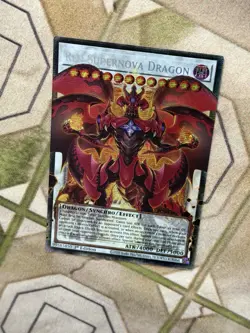 Yu-Gi-Oh! Red Supernova Dragon Starlight Rare BLGG-EN139 NM 1st Edition - Image 2