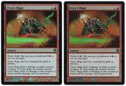 Urza's Rage x2 2x Duel Decks: Phyrexia vs. The Coalition FOIL Instant MTG NM AZ1 - Image 1