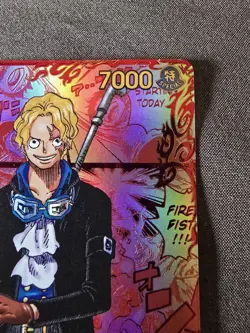 One Piece OP13-120 Red Manga Sabo English - Image 3
