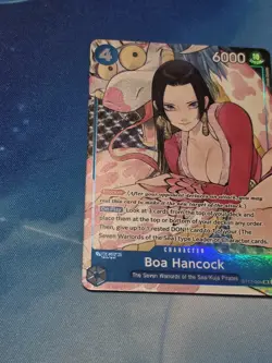 Boa Hancock ST17-004 SR Full Art One Piece Illustration Box Vol. 1 PROMO NM - Image 5
