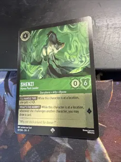 ✨Disney Lorcana Shenzi - Hyena Pack Leader 87/204 Cold Foil Fabled Super Rare - Image 2