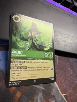 ✨Disney Lorcana Shenzi - Hyena Pack Leader 87/204 Cold Foil Fabled Super Rare - Image 3