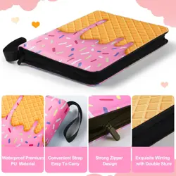 Ice Cream Drip Baseball Card Binder Trading Card Binder Portable Collector Ca... - Image 3