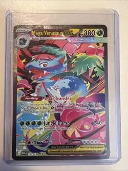 Mega Venusaur EX 177/132 Secret Rare – XY Evolutions – Pokemon Card NM - Image 1