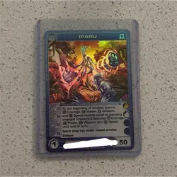 Chaotic Chaotic TCG Iparu Ultra Creature Trading Card #50 English Franchise - Image 1