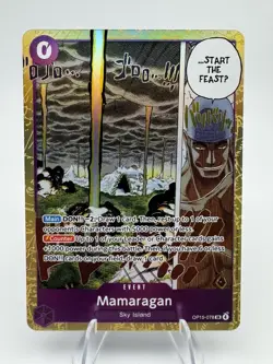 One Piece Card Game Mamaragan SR Event Card OP15-078 NM - Image 1