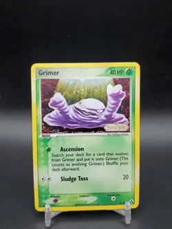 Grimer 54/92 Legend Maker Reverse Holo LP Pokemon Card - Image 1