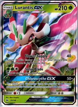 Lurantis GX 15/149 SM Base Set - Pokemon Card - NM - Image 1