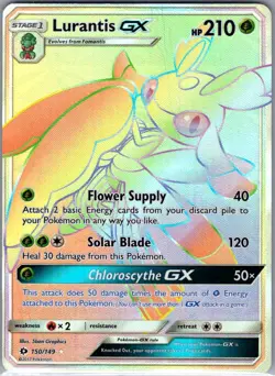Lurantis GX (Secret) 150/149 SM Base Set - Pokemon Card - NM - Image 1