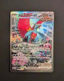 Roaring Moon EX 251/182 Paradox Rift Special Illustration Rare Card - Image 1