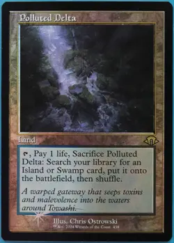 Polluted Delta (Retro Frame) FOIL Modern Horizons 3 MINT (520005) ABUGames - Image 1