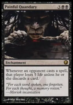 MRM FR/VF Douloureux dilemme - Painful Quandary MTG magic SOM - Image 1