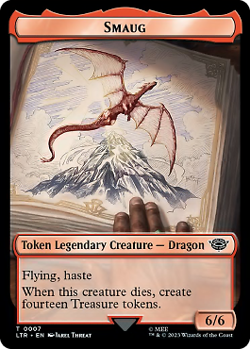 Magic MTG - Smaug - MINT/NMINT - FR - Image 1
