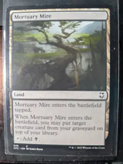 Mortuary Mire Land 249 AFC MTG SealedinSleeve - Image 1