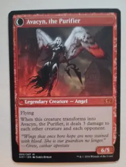 Archangel Avacyn / Avacyn, the Purifier - MTG - Shadows over Innistrad - NM - Image 2