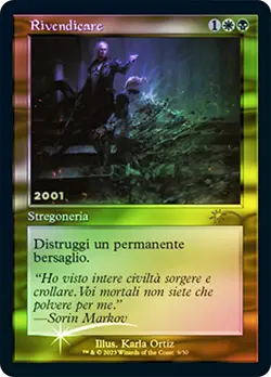 MTG Italian FOIL Vindicate 30th Anniversary - Promo: Date Stamped #9 - Image 1