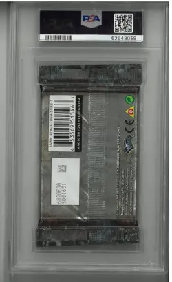 2010 Magic The Gathering 2011 Core Set Sealed Foil Pack Hoarding Dragon PSA 10 - Image 2