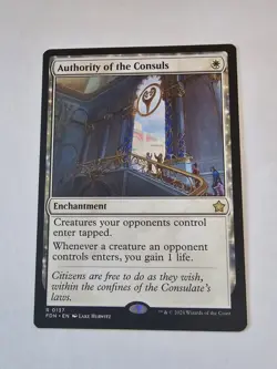 Authority of the Consuls (Regular - Near Mint) MtG: Foundations [FDN #137] - Image 1