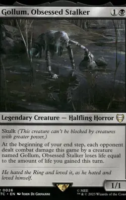 Gollum, Obsessed Stalker (Extended Art) R Commander: The Lord of the Rings: Tale - Image 1