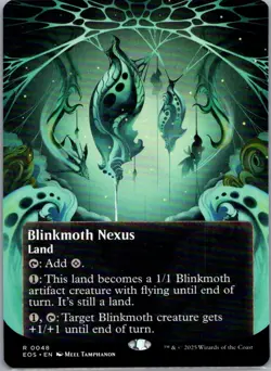 Edge of Eternities: Stellar Sights #48 Blinkmoth Nexus (0048) (Borderless) FOIL - Image 1