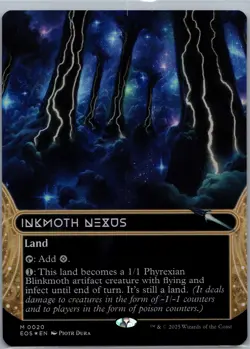 Edge of Eternities: Stellar Sights #20 Inkmoth Nexus (0020) (Borderless) FOIL - Image 1
