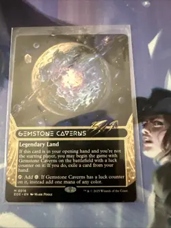 Gemstone Caverns (0016) (Borderless) Edge of Eternities: Stellar Sights Regular - Image 1