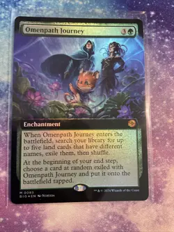 Omenpath Journey Extended Art Foil - BIG 0083 - NM - MTG Magic - Image 1