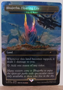 MTG Bhujerba, Floating City of Brass Final Fantasy Store Championship Promo - Image 1