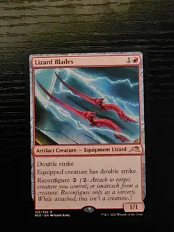 Lizard Blades Kamigawa: Neon Dynasty Foil - Image 1