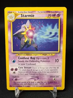 Starmie Neo Revelation 25/64 Pokemon TCG Unlimited Rare - LP - Image 1
