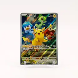 Pikachu - SVP027 Paldea Evolved ETB Promo Pokemon - MP - Image 1