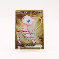 Mew ex - 205/165 151 UPC METAL Promo Pokemon - NM - Image 1