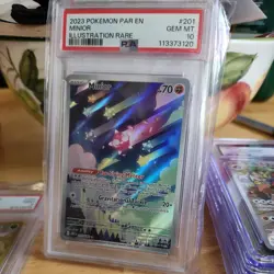 2023 Pokemon Paradox Rift Minior illustration Rare PSA Gem Mint 10 ￼ - Image 1