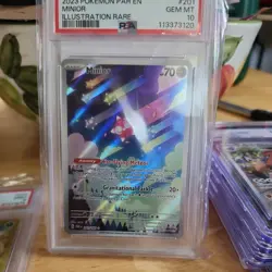 2023 Pokemon Paradox Rift Minior illustration Rare PSA Gem Mint 10 ￼ - Image 2