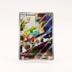 Bulbasaur - 143/142 Stellar Crown Illustration Rare Pokemon - NM/MINT - Image 1