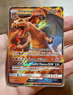 Pokemon TCG - Charizard GX - SM195 - Sun & Moon Promo Ultra Rare Card - NM/M - Image 1