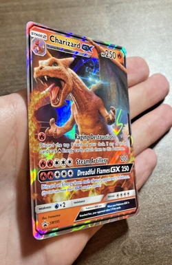 Pokemon TCG - Charizard GX - SM195 - Sun & Moon Promo Ultra Rare Card - NM/M - Image 2