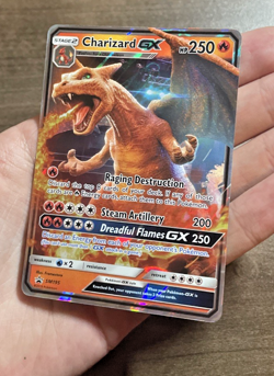Pokemon TCG - Charizard GX - SM195 - Sun & Moon Promo Ultra Rare Card - NM/M - Image 5
