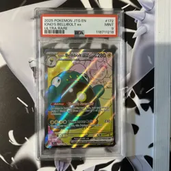 Iono's Bellibolt ex Pokemon 2025 JTG Journey Together 172/159 PSA 9 Ultra Rare - Image 1