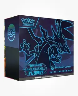 Mega Evolution Phantasmal Flames Pokemon Center ETB ‼ Elite Trainer Box Presale - Image 1