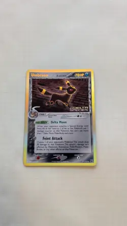 Pokemon TCG Umbreon Delta Species 17/113 Reverse Holo Stamped NM - Image 1