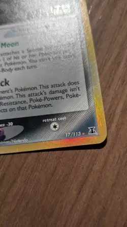 Pokemon TCG Umbreon Delta Species 17/113 Reverse Holo Stamped NM - Image 5