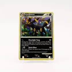 Umbreon - 10/90 Undaunted CRACKED ICE Deck Exclusive Holo Rare Pokemon - LP/MP - Image 1