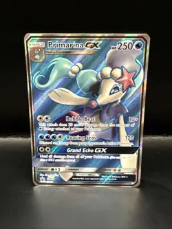Pokemon TCG Primarina GX SM39 Full Art Holo Rare Black Star Promo - Image 2